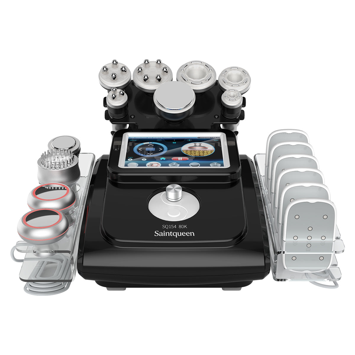 SQ154C Max 11-in-1 80K Ultrasonic Cavitation & RF Machine with Laser Pads