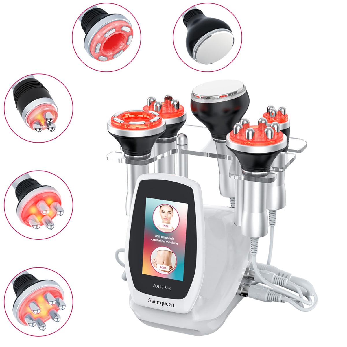 SQ149 Pro 5-in-1 80K Ultrasonic Cavitation & RF Machine Main image