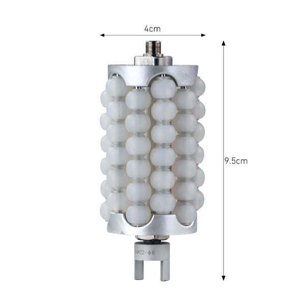 SQ160A Inner Ball Roller Machine, 360° Rotating Compression Micro-Vibration Body & Face Contouring Device with LED Light Therapy for Lymphatic Drainage, Skin Smoothing