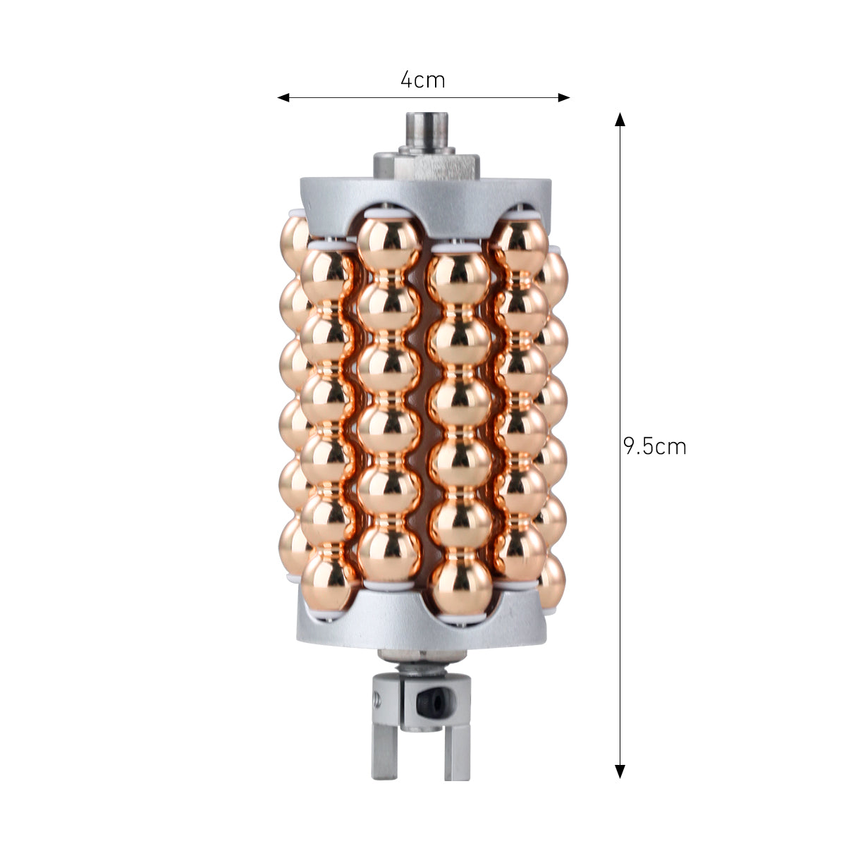 SQ160A Inner Ball Roller Machine, 360° Rotating Compression Micro-Vibration Body & Face Contouring Device with LED Light Therapy for Lymphatic Drainage, Skin Smoothing