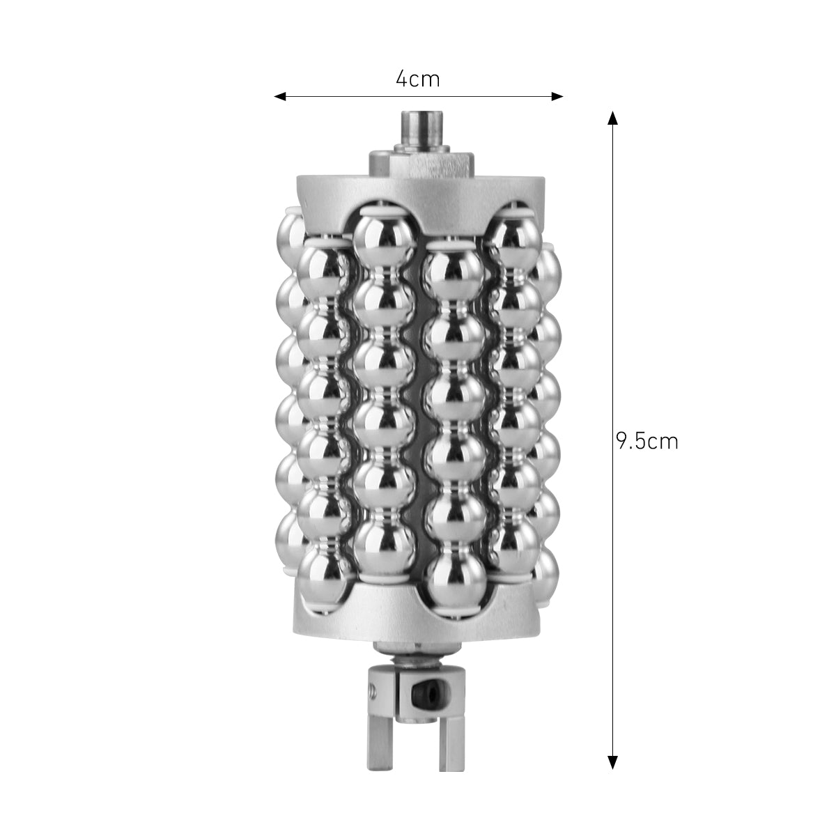 SQ160A Inner Ball Roller Machine, 360° Rotating Compression Micro-Vibration Body & Face Contouring Device with LED Light Therapy for Lymphatic Drainage, Skin Smoothing