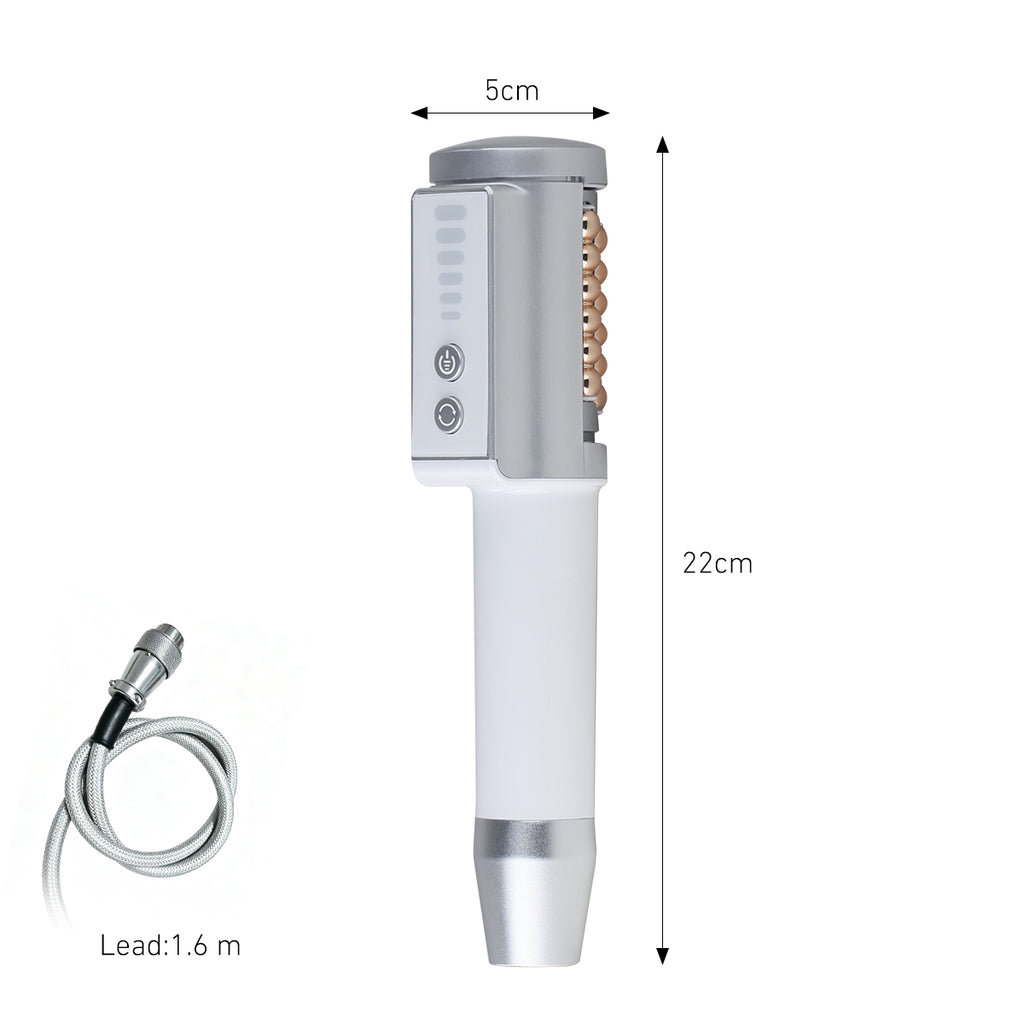 SQ160B Inner Ball Roller Machine, 360° Rotation Compression Micro-Vibration Body & Face Contouring Device, Dual Handle Lymphatic Drainage Skin Smoothing Skin Tightening