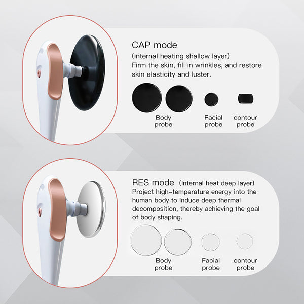 SQ185 448 kHz RF Beauty Device with CAP & RES Probes
