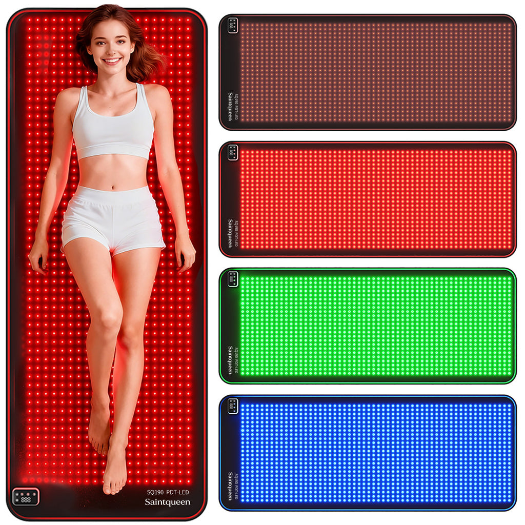 SQ190 1,344-LED Red, Green, Blue & Near-Infrared Light Therapy Mat
