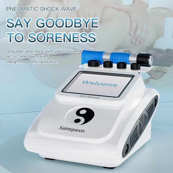 SQ174 Pneumatic Body Massager with 5 Interchangeable Heads