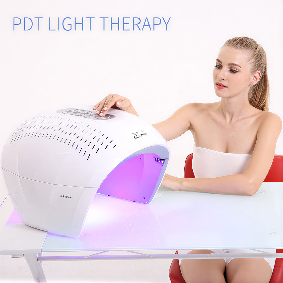 SQ1 292-LED 4-Mode Red, Blue & Infrared LED Light Therapy Device Secondary image