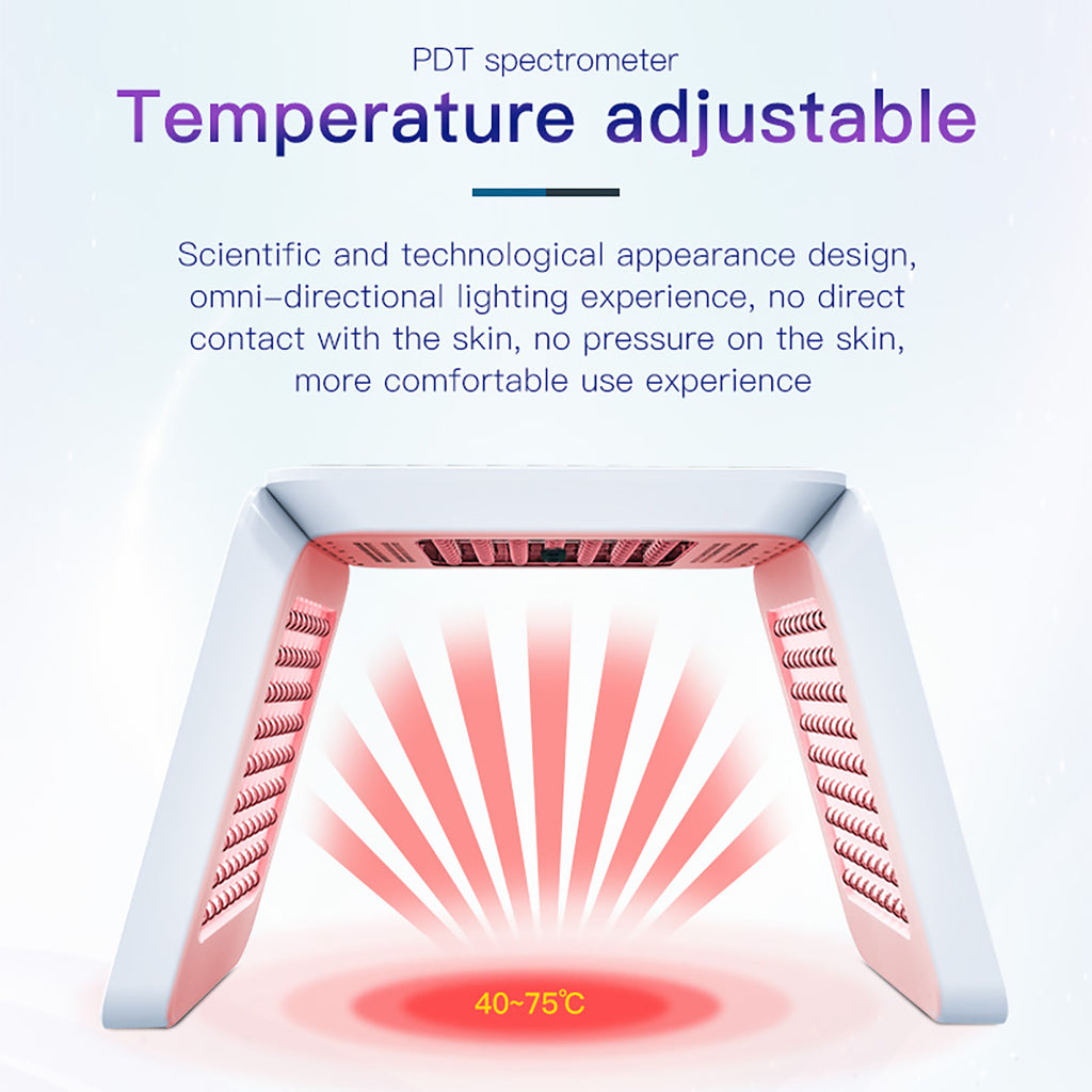 SQ49 Foldable LED Light Therapy Arch with Nano Mist & Warmth