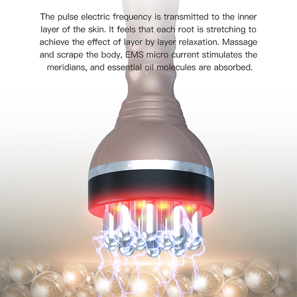 SQ68 Suction & Warming Body Massage Device with 4 Heads