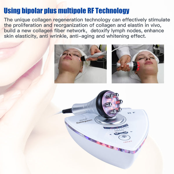 SQ19 RF Face & Body Device with 2 Probes & Red Light