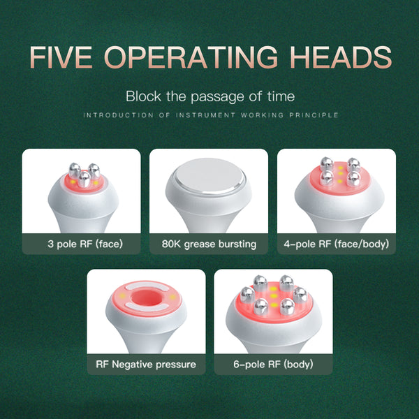 SQ90A Pro 5-in-1 80K Ultrasonic Cavitation & RF Machine