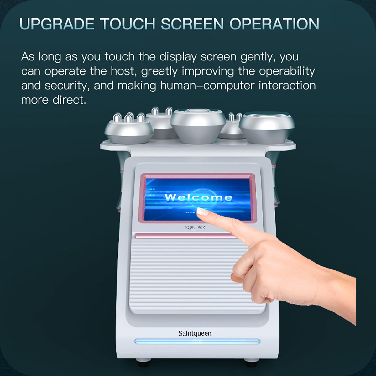 SQ92A Pro 5-in-1 80K Ultrasonic Cavitation & RF Machine