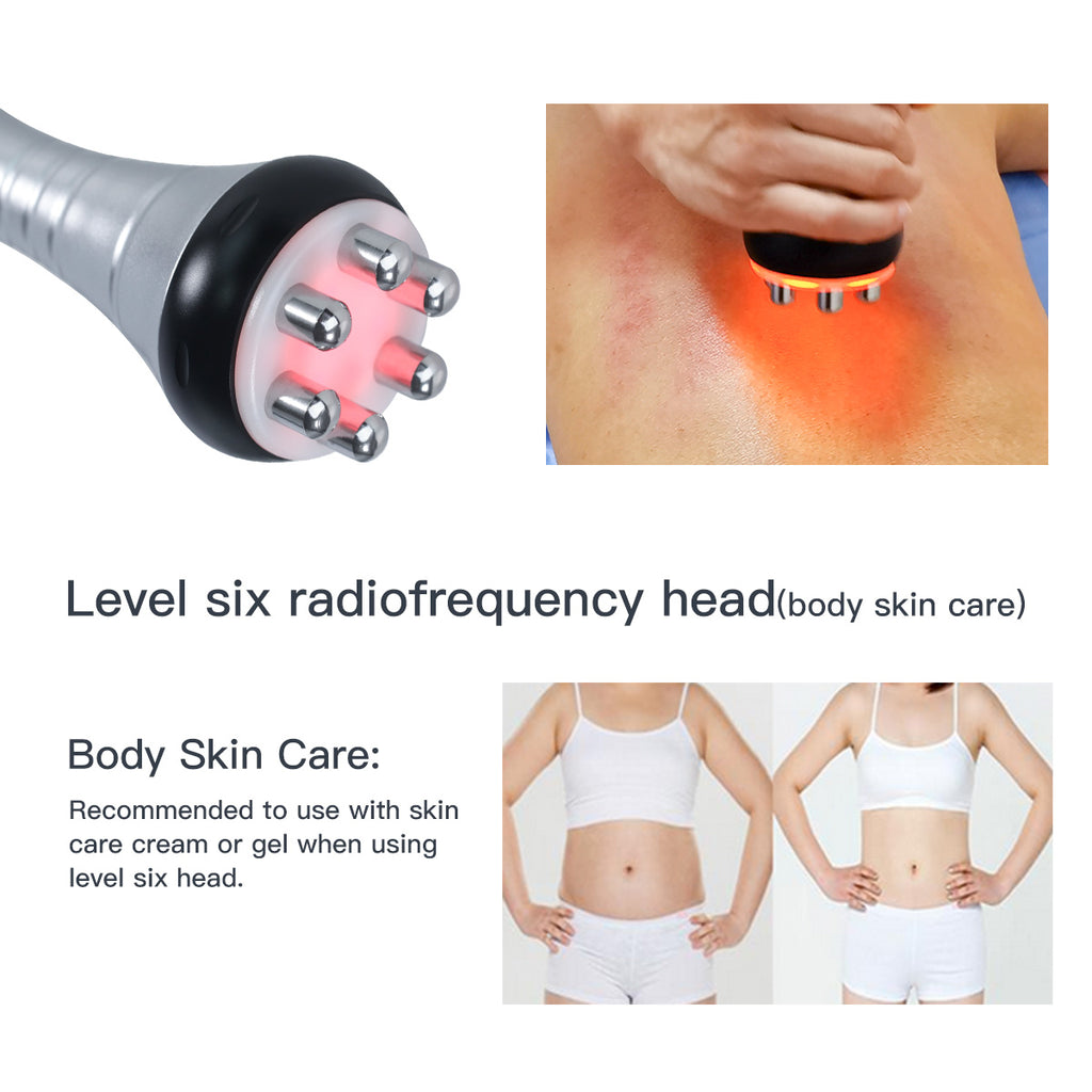 SQ48 Pro 6-in-1 40K Ultrasonic Cavitation & RF Machine with Laser Pads