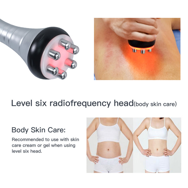 SQ48 Pro 6-in-1 40K Ultrasonic Cavitation & RF Machine with Laser Pads