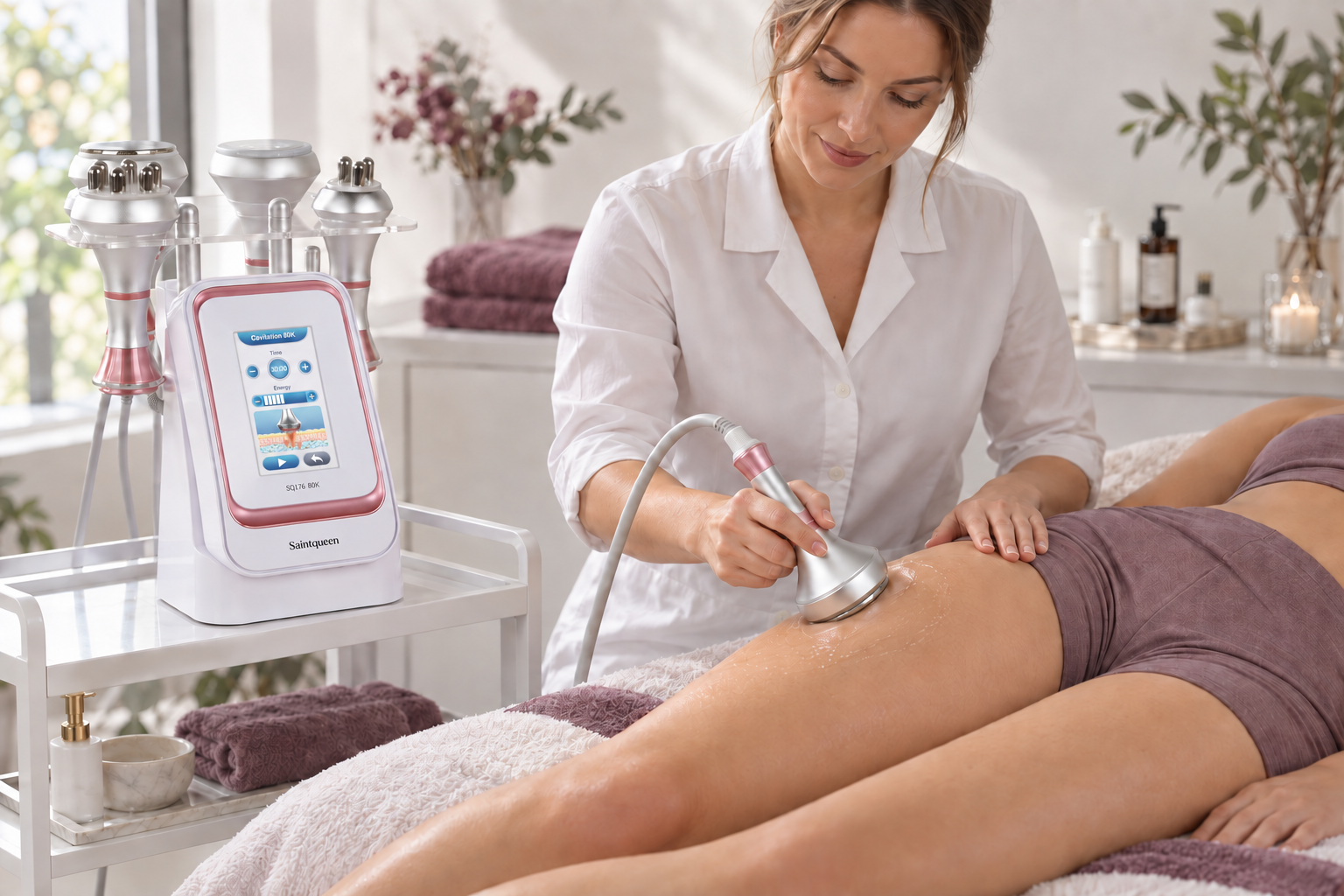 SQ176A Basic 4-in-1 80K Ultrasonic Cavitation & RF Machine Secondary image